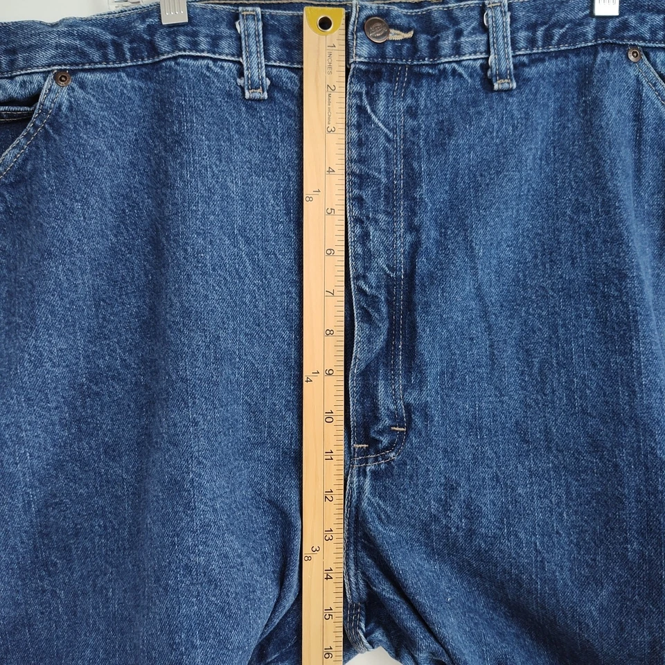 Dickies Straight-Leg Carpenter Jeans Men's 50x30 Blue - Image 4 of 4