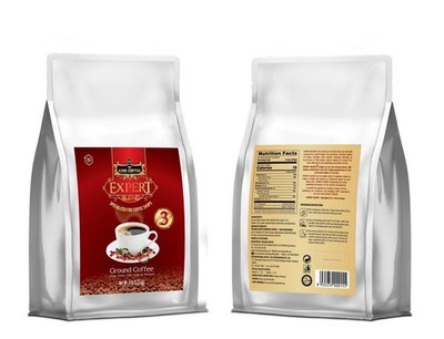 TNI King Coffee Expert Blend #3 Ground Coffee - Bag 5 Pounds ( 1 Bag)