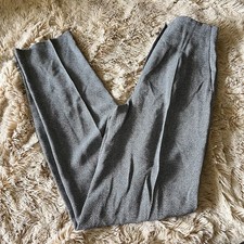 NEW Giorgio Armani Trouser Pants Womens 40 4 Grey High Waist Straight NWT