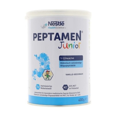 Nestle Peptamen Junior Vanille 400g Pulver Nahrungsergänzung (73,73 EUR/kg)