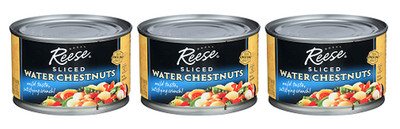 Reese Water Chestnuts Sliced 3 Pack