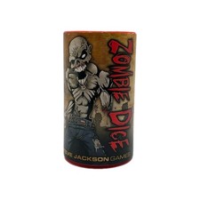 ZOMBIE DICE BOARD GAME Steve Jackson Games English Tube Box Halloween COMPLETE
