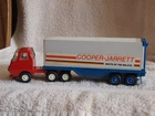 Vintage Tonka Cooper-Jarrett Semi Truck Trailer Die-Cast Metal Tractor #55010