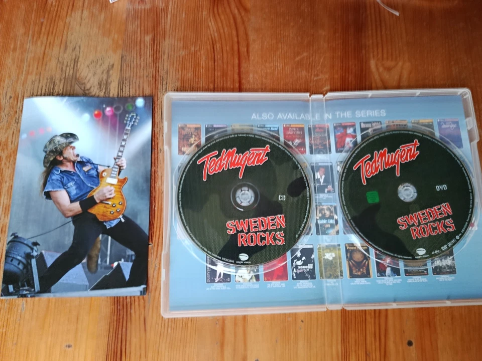 DVD/CD-Set Ted Nugent Sweden Rocks 2008 Eagle-Records Vintage wie neu - Bild 2 von 4