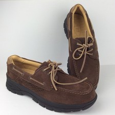 Sperry Gold Cup Billfish Plushwave Brown Suede Boat Shoes Mens 13 1091433