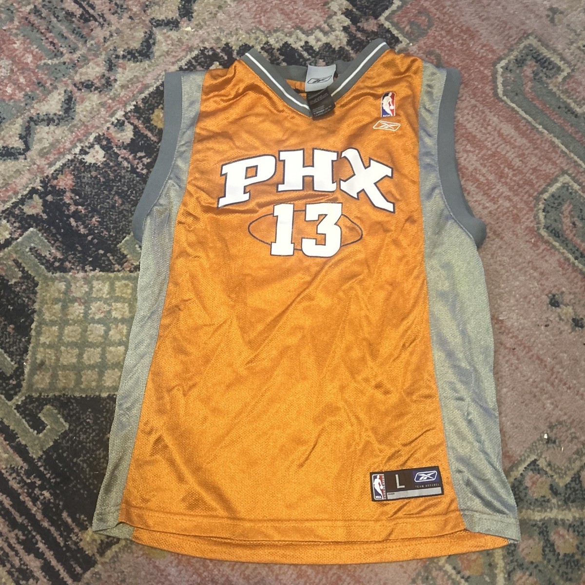 Phoenix Suns Vintage Steve Nash Reebok Jersey #13 Youth Boys Size