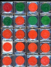 1959 ARMOUR COIN COMPLETE SET EX-MT AARON BANKS FORD 460889 (KYCARDS)