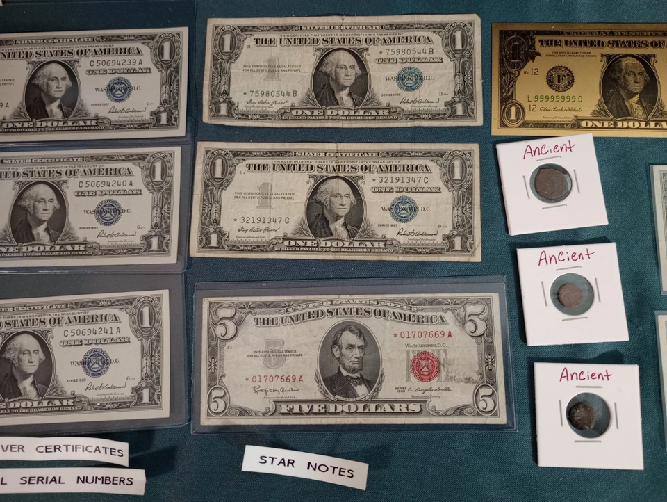 Huge Coin & Currency Lot .Gold, Platinum,Silver,Barber, Errors,OBW, Seated - Image 4 of 4