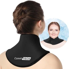Neck Ice Pack Wrap Gel, Cooling Pad for Cervical and Shoulder, Large, 1 Pack