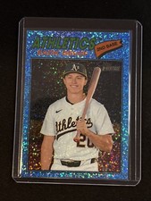 🔥Zack Gelof 2026 Topps Heritage Light Blue Sparkle #186 Athletics