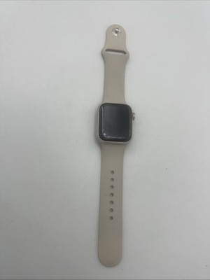 Unlocked Apple Watch SE 2nd Gen 40MM Aluminum Starlight Band MXFY3LL/A GPS Only