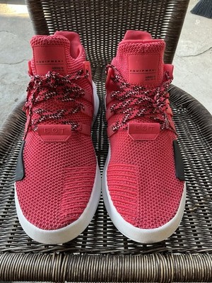 Adidas EQT Bask ADV MENS Real Coral White Black Men s Size 13 Athletic Shoes
