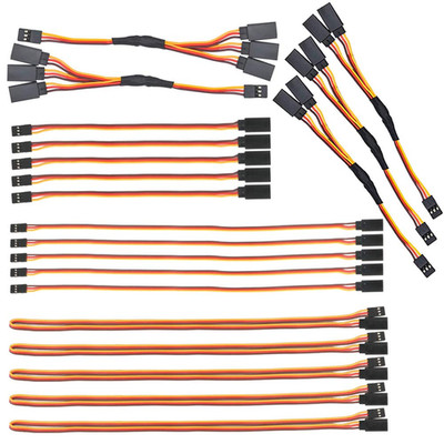 Servoverlängerung Kabel-Set 20 Stück 22AWG für RC Modelle Servo Y Kabel
