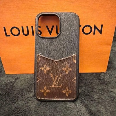 Louis Vuitton Monogram Leather iPhone 14 Pro Max Case - France Used