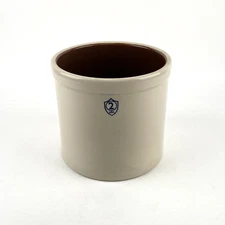 Ohio Stoneware 2 Gallon Fermenting Preservation Utility Crock, USA Made