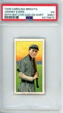 T206	Carolina Brights	Johnny	Evers	PSA 3 MC