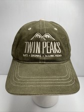 Twin Peaks Green Embroidered Baseball Cap Dad Hat Sportswear The Classics Yupoon