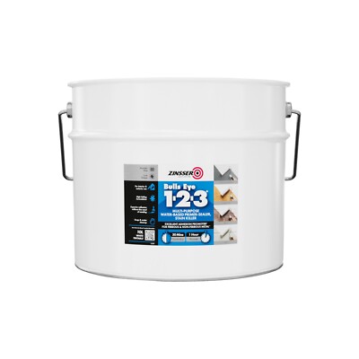 Zinsser - Bulls Eye 1-2-3 - Grundierung Versiegelung Farbe - 10L