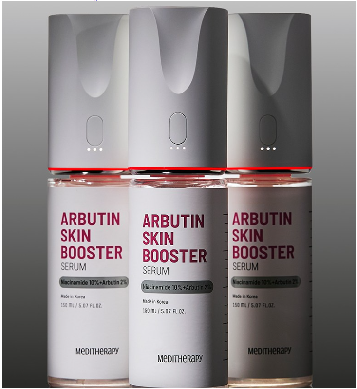 Meditherapy Arbutin Skin Booster Whitening Serum 150ml + Device