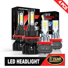 Para For Chevrolet Equinox 2005-2009 4X faros LED bombillas de luces antiniebla