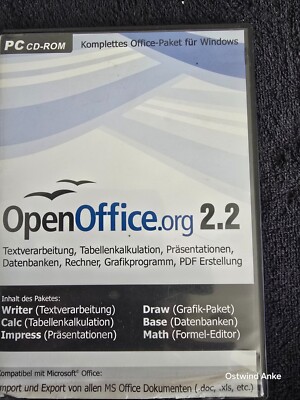 Software Open Office org 2.0