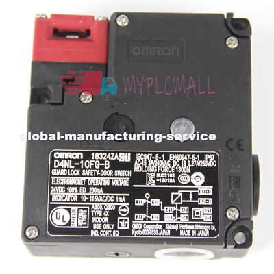 New   D4NL-1CFG-B Guard Lock Safety Door Switch #F3