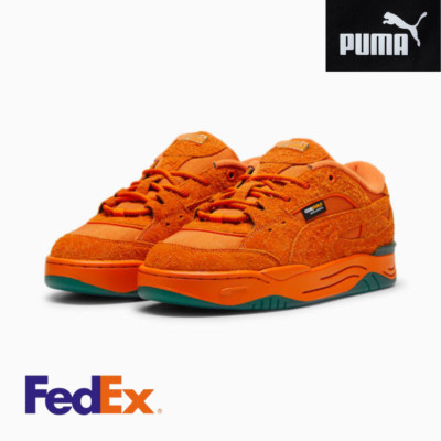 Carrots x Puma-180 Rickie Orange Warm White 398802-02 Men's Size oki 