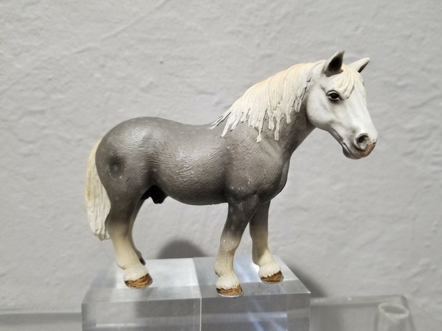 schleich percheron stallion