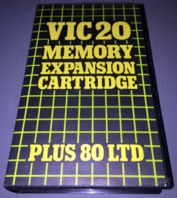 BOXED VIC 20 16KB MEMORY EXPANSION CARTRIDGE - PLUS 80 - Commodore VIC 20 - RARE