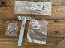 SATIN CHROME Window Casement Left/Right Opening Catch 125mm Locking Fastener