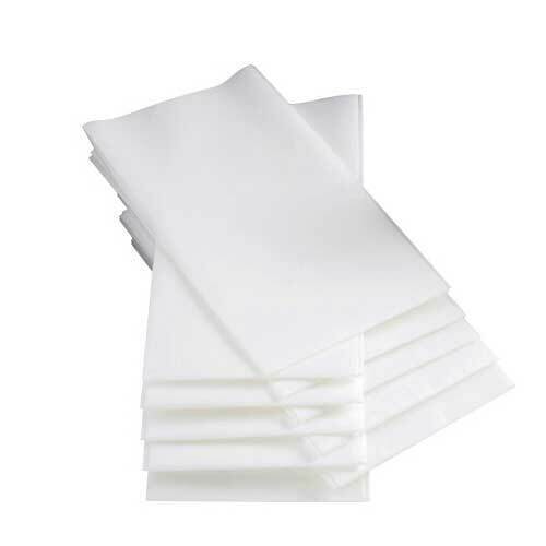 8-Fold 33cm White Airlaid Paper Napkins Linen Feel Serviettes Disposable Napkins - Picture 7 of 12