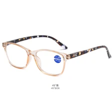 Women Anti Blue Light Full Frame Reading Glasses Square Fashion Glasses New