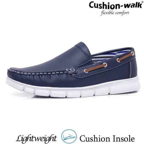 Mens Slip On Shoes New Boat Deck Loafers Moccasins Casual Driving Walking Shoes - Picture 3 of 24