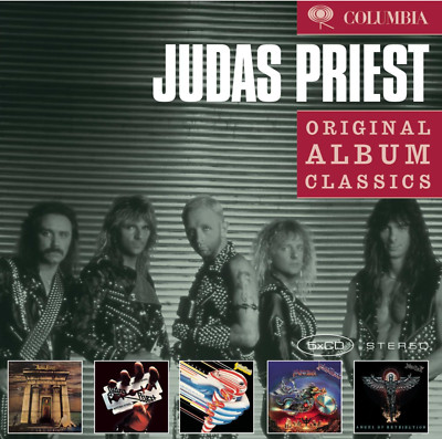 Judas Priest - Original Album Classics 5 CD Box incl. 8 Bonustracks NEU OVP