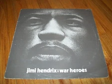 JIMI HENDRIX - WAR HEROES LP VINYL POLYDOR RECORDS 2302 020 DELUXE - VERY RARE!