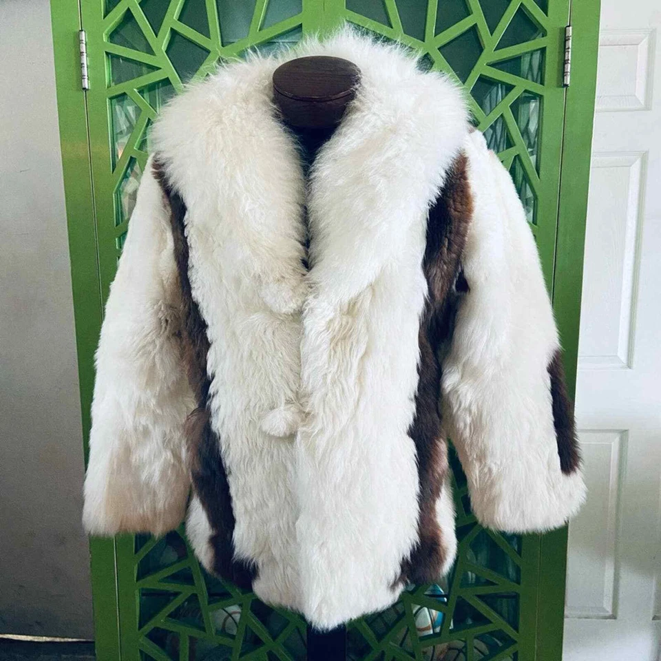 Handmade Incredibly Soft Baby Alpaca Fur Coat 🇵🇪 Super Rare! 🤩 - Image 2 of 4