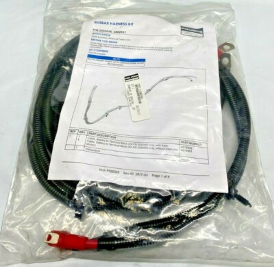 Polaris 2882861 Extended Battery Cables Busbar Harness Kit