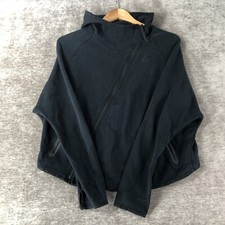 Nike Tech Fleece Assymetric Full Zip Jacket Women's Size Large Black
