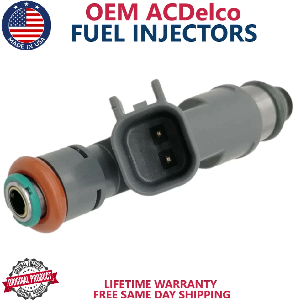 Новый x 4 OEM ACDelco топливные форсунки для 2009 2010 2011 Chevrolet HHR 2.2L/2.4L I4 - Изображение 3 из 3