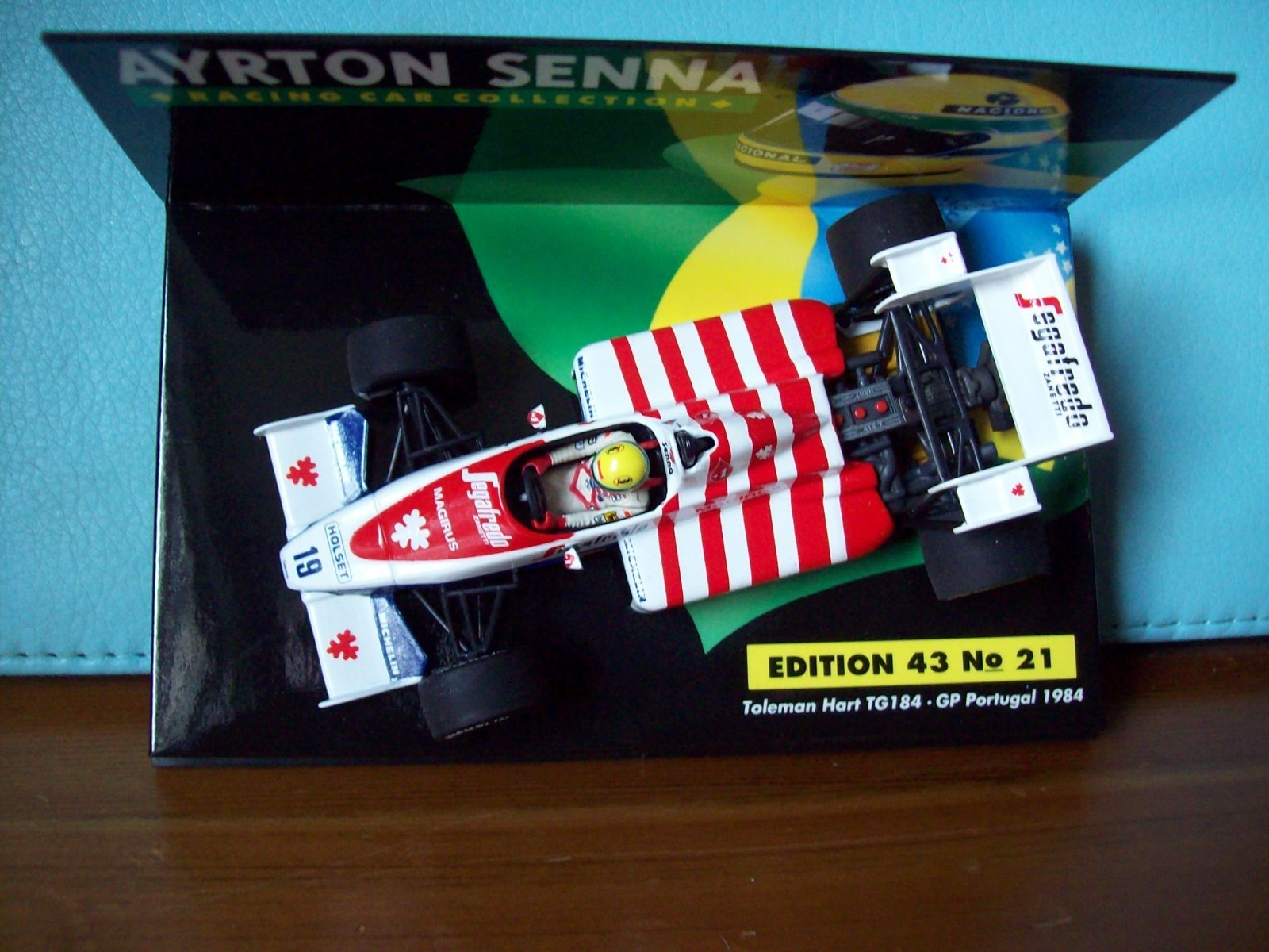 1/43 Ayrton Senna Senna Senna no 21 transportaba Hart TG184 GP Portugal 2018 7e4808 1/43 Ayrton Senna Senna Senna no 21 transportaba Hart TG184 GP Portugal 2018 7e4808