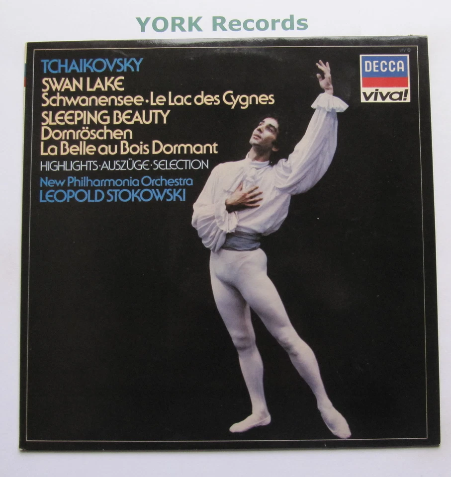 VIV 10 - TCHAIKOVSKY - Swan Lake / Sleeping Beauty highlights - Ex Con LP Record - image 1 of 1