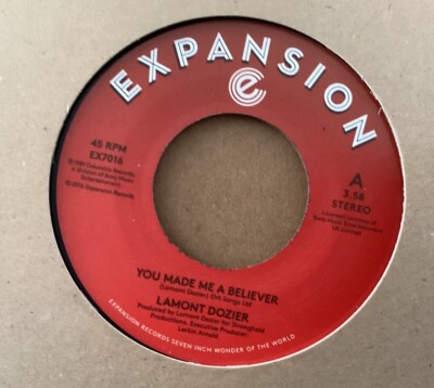 YOU MADE ME A BELIEVER - LAMONT DOZIER 