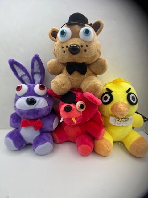 [Envío Gratis 1 Día] Juego de 4 Five Nights At Freddy's Freddy Chica Bonnie Foxy