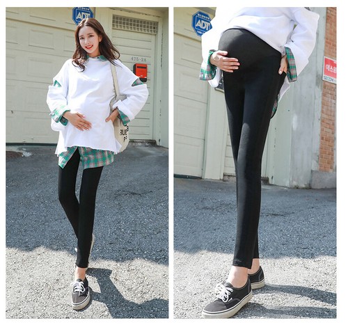 Fleece Lined Maternity Pants | eBay