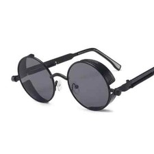 2022 New Classic Gothic Steampunk Style Round Sunglasses 2022 new Men Women...