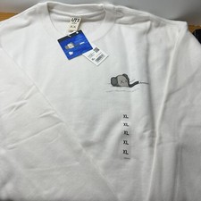 Uniqlo x Kaws UT White Sweatshirt Long Sleeve Size Large