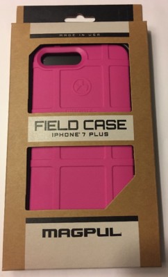 Magpul Field Case For Apple iPhone 8+/7+, Semi Rigid, Pink, Made In The USA