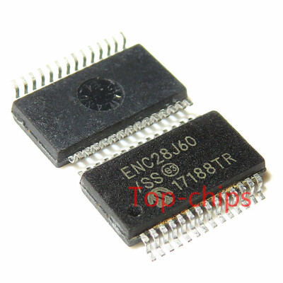Enc28j 1x ENC2BJ60 ENC28JG0 ENC28J6O ENC28J60 ENC28J60SS ENC28J60/SS SSOP28 IC ...