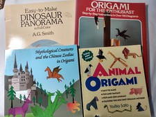 Animal Origami Beginner How to Paper Folding Crafts Pets Zoo Dinos Mythical Lot