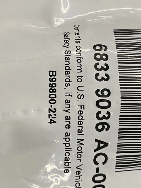 2019-20 DODGE RAM DT WINDSHIELD WIPER BLADE LEFT OR RIGHT OEM 68339036AC - Image 3 of 4